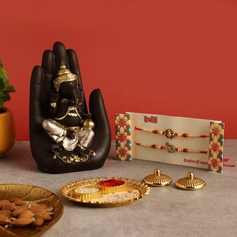 Ganesha Hasta Rakhi Hamper media 1