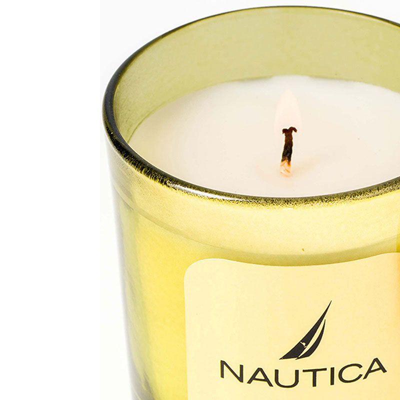 Nautica Mystic Dawn Scented Jar Candle - Pine Forest & Fresh Lime media 4