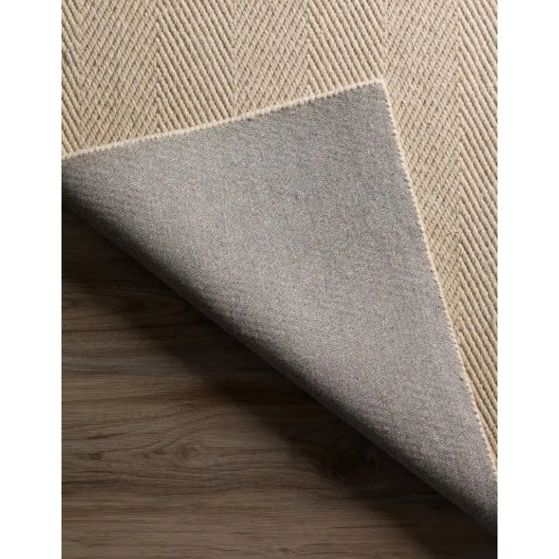 Handloom Hand Loomed Haven Wool Rug - Cream media 4