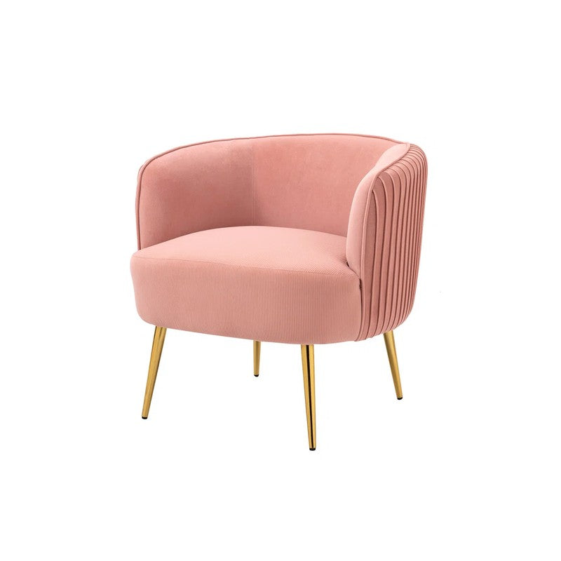 Leiser Accent Chair - Peach media 7