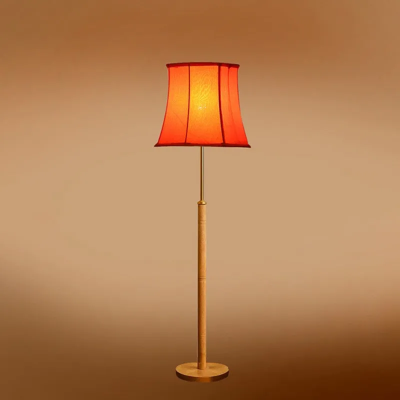 Horizon Beam Wooden Floor Lamp - Orange media 7