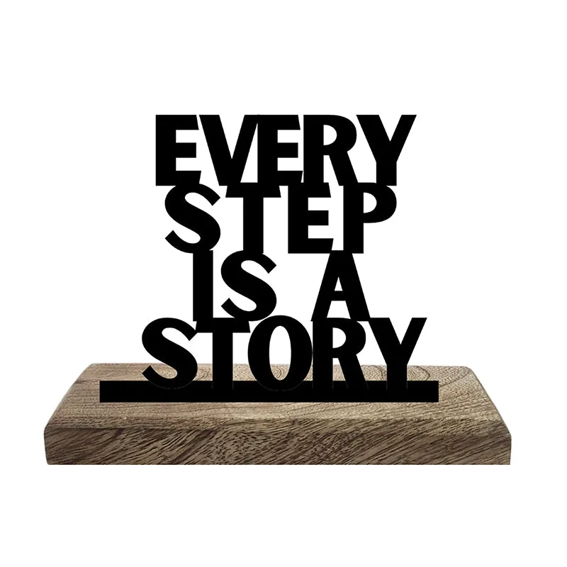 Steps & Stories Hiking Showpiece - Set Of Two media 3