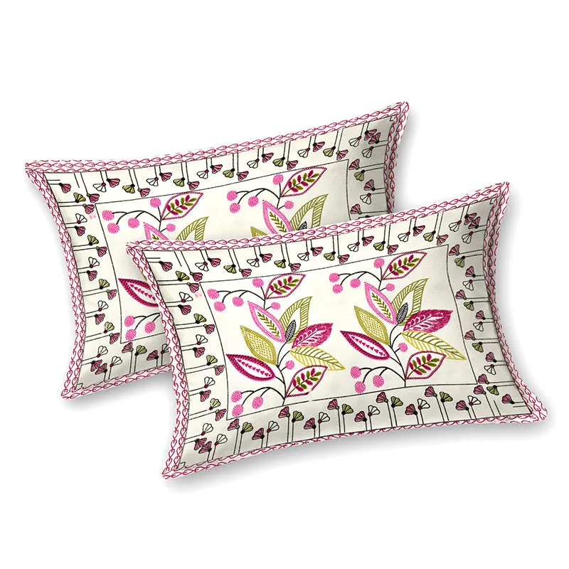Aniditha Ethnic Cotton Bedsheet (Multicolor) - 160 TC media 7
