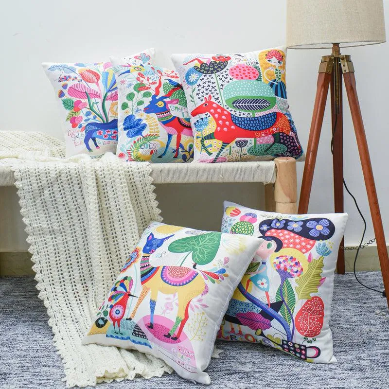 Mystic Bohemian Cushion Cover - Set Of Five media 1