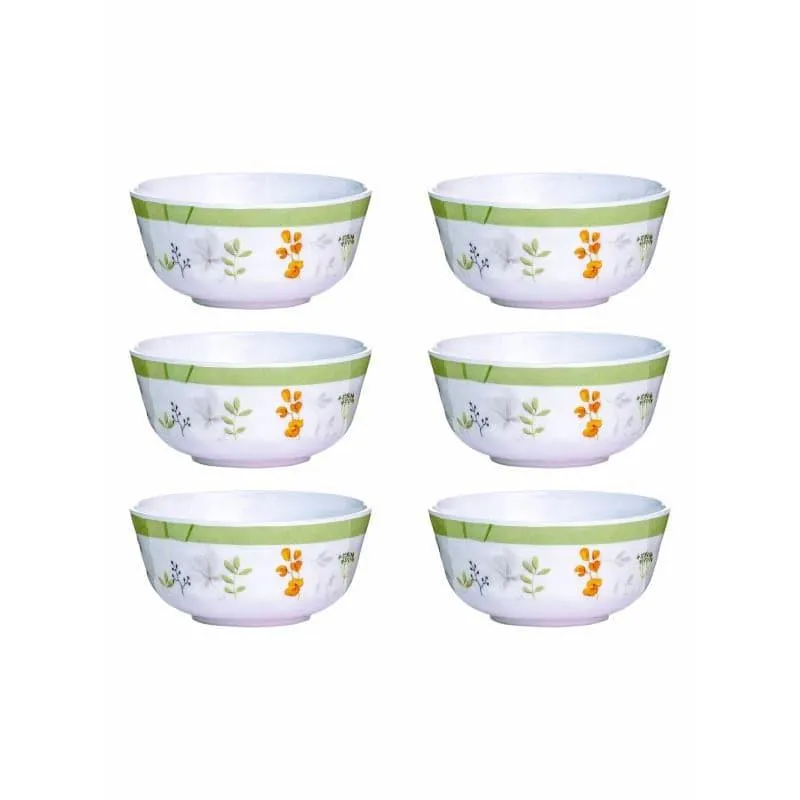Servewell Floria Melamine Serving Bowl - Set Of Six media 4