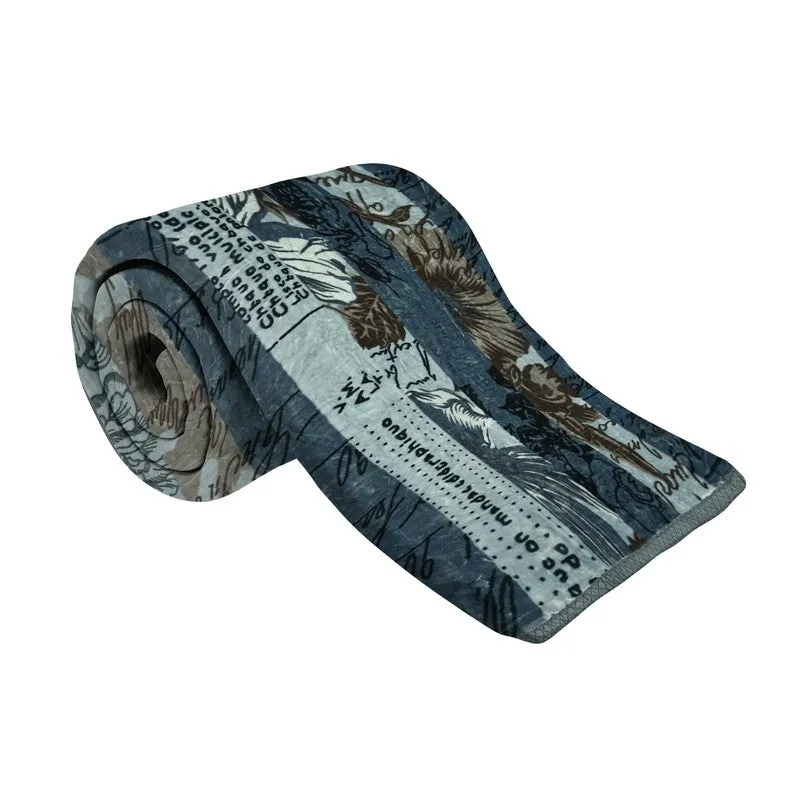 Monte Carlo Vintage Voyage Blanket - 1022 GSM media 5