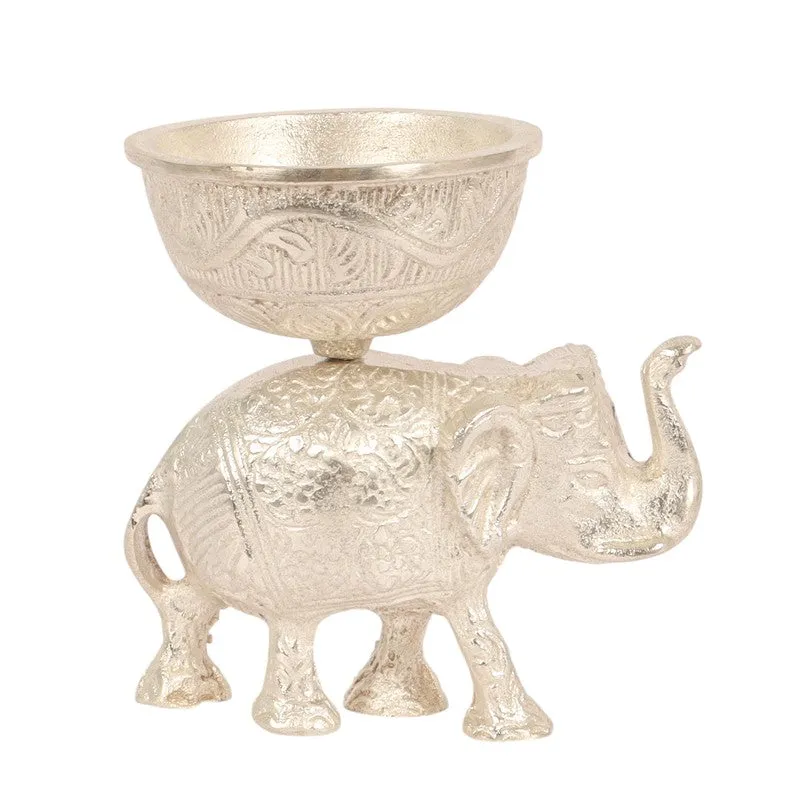Gajendra Royal Accent Bowl - Silver media 3