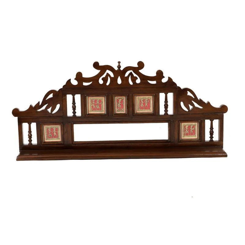 Alia Teak Wood Shelve media 4