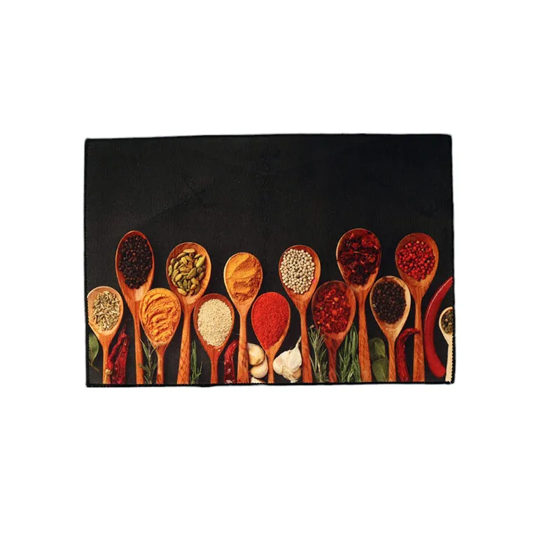 Spice Club Kitchen Nylon Runner Rug - Set Of Two media 4