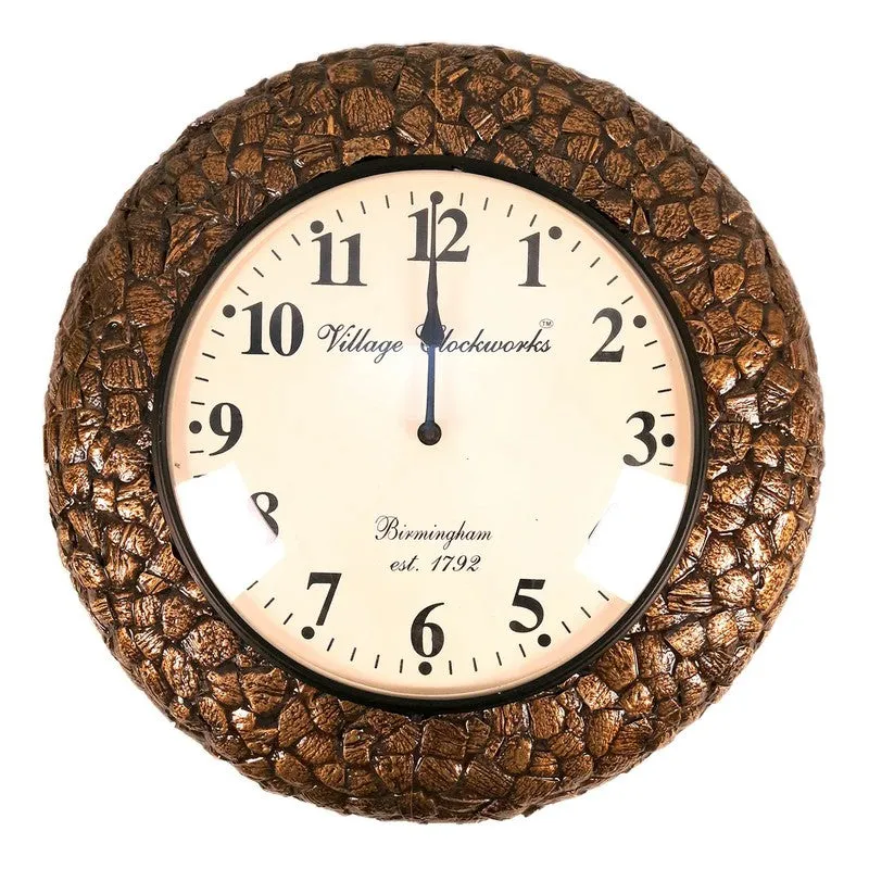 Signature Tick Symphony Wooden Wall Clock media 3