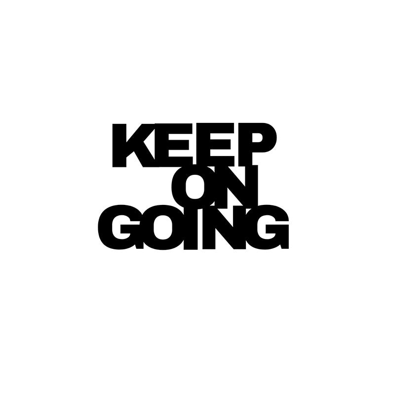 Keep On Going Iron Wall Accent media 3