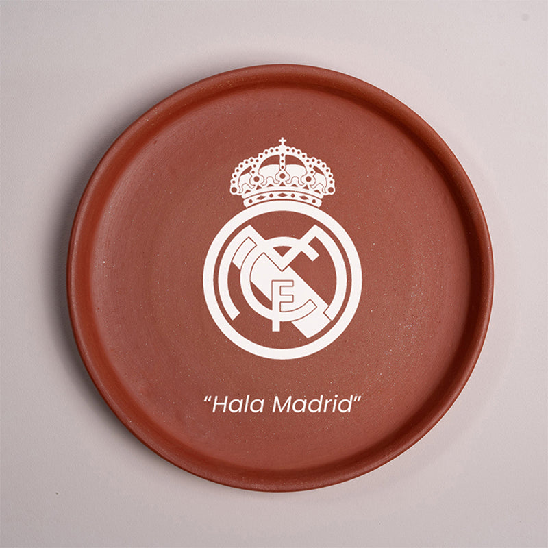 Hala Madrid Terracotta Wall Plate media 4