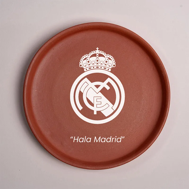 Hala Madrid Terracotta Wall Plate media 4