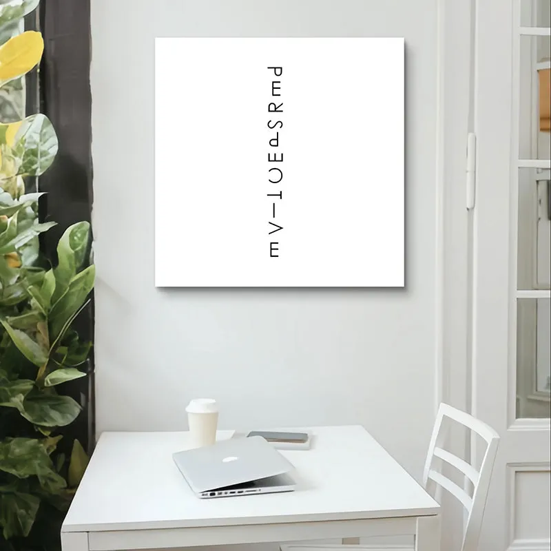 Perspective Typography Wall Art media 3