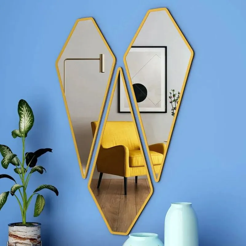 Diamond Reflections Wall Mirror - Set Of Three media 6