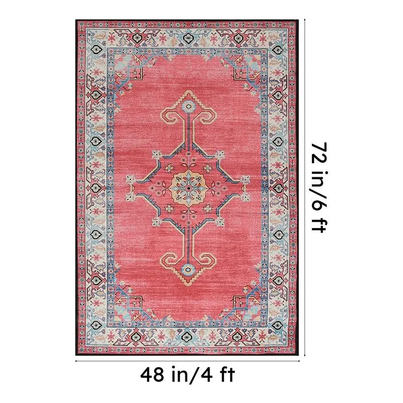 Ember's Thread Velvet Rectangle Anti-Skid Carpet media 10