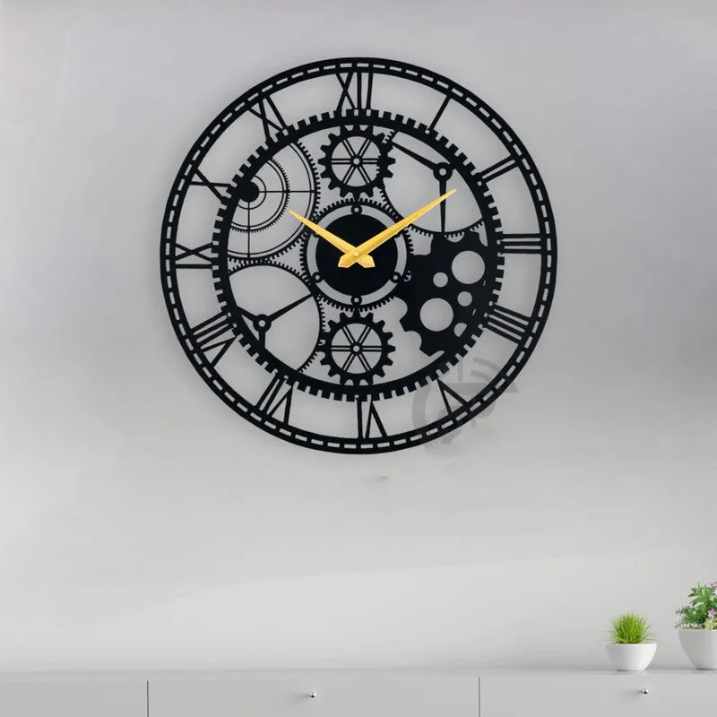 Glance Silent Wall Clock - Black media 6