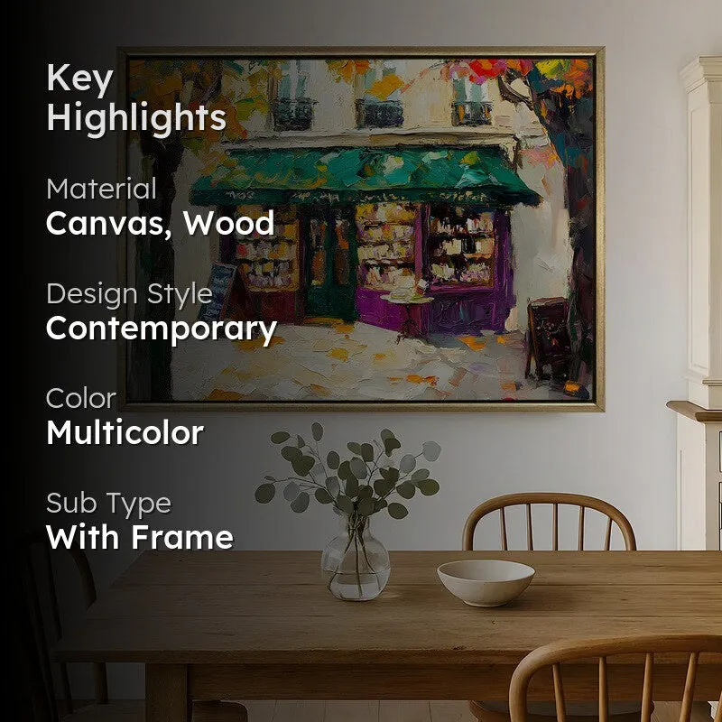 Readoria Canvas Wall Painting With Frame media 2