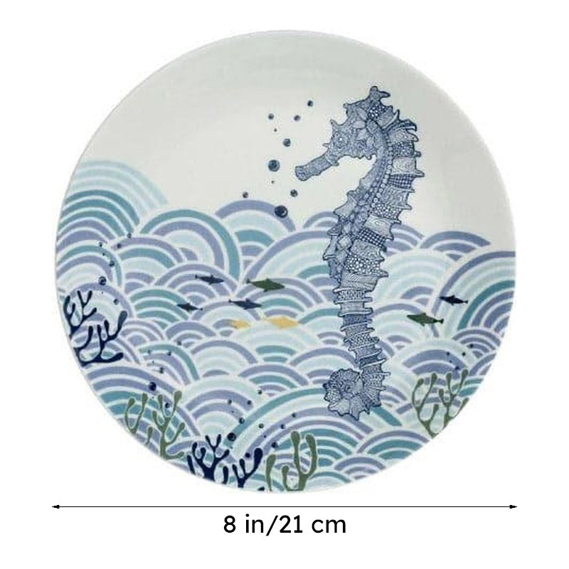 Animal Illustrative  Series Wall Plate- Sea Horse media 7