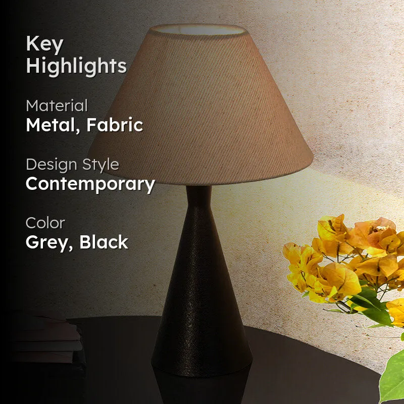 Neux Metal Table Lamp - Grey,Black media 2