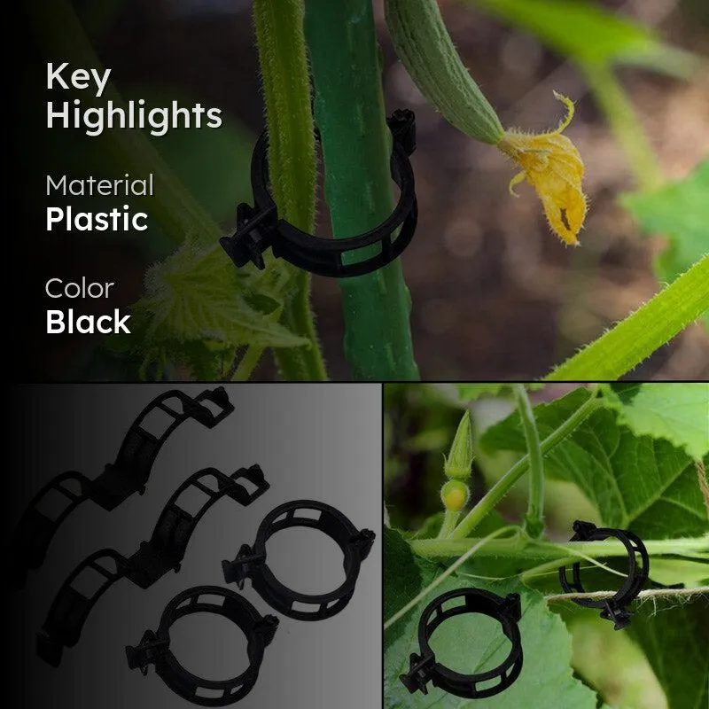 Plant Pro Garden Clip (Black) - Set Of Fifty media 2
