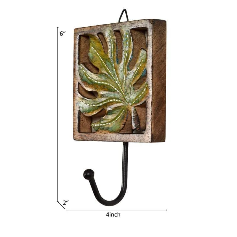 Leafy Charm Wall Hook - Set Of Two media 6