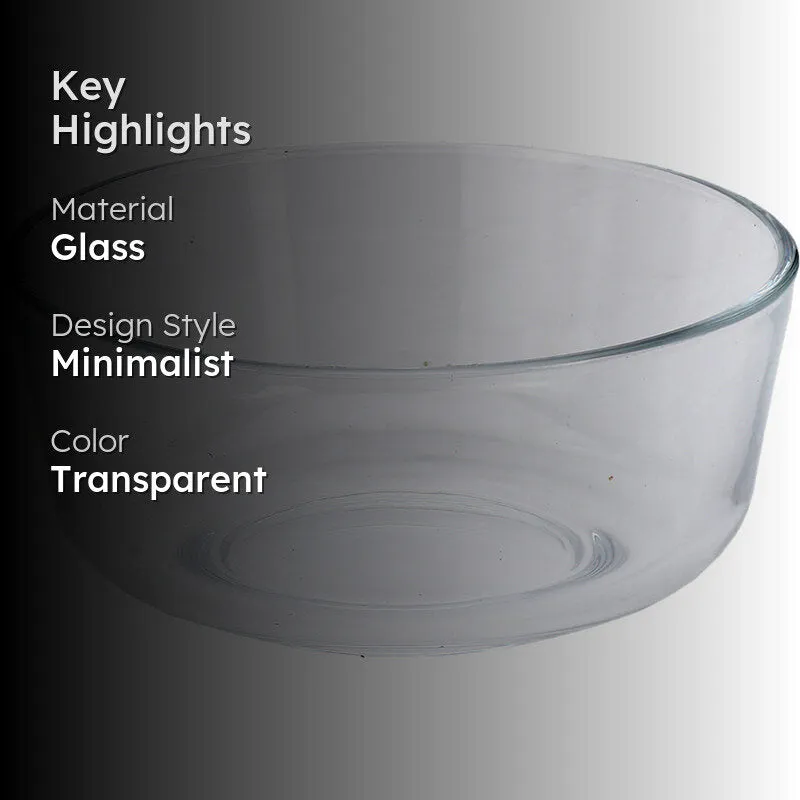 Michaela Glass Serving Bowl (700 ML Each) - Set Of Two media 2
