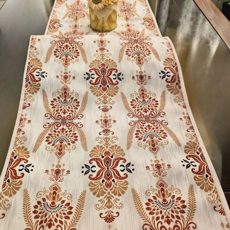 Rangriti Ethnic Damask Table Runner media 5