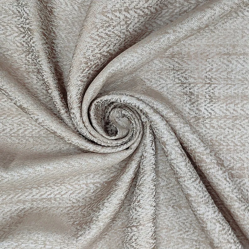 Fasho Jaquard Blackout Curtain (Taupe) - Set Of Two media 5