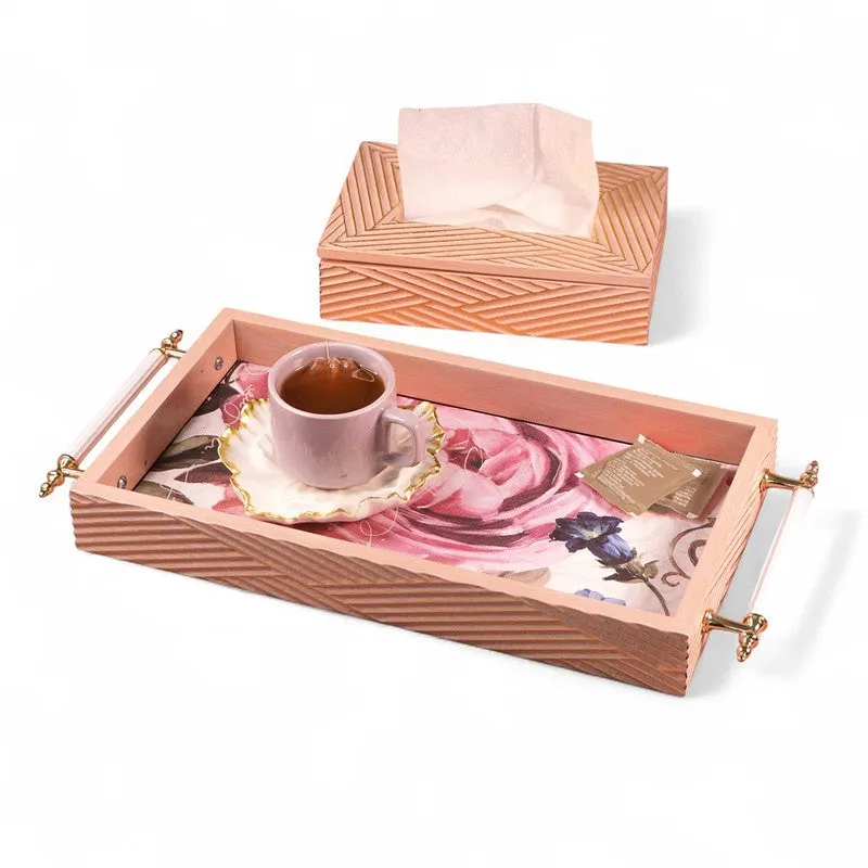 Luxe Tray with Tissue Holder - Two Piece Set media 6