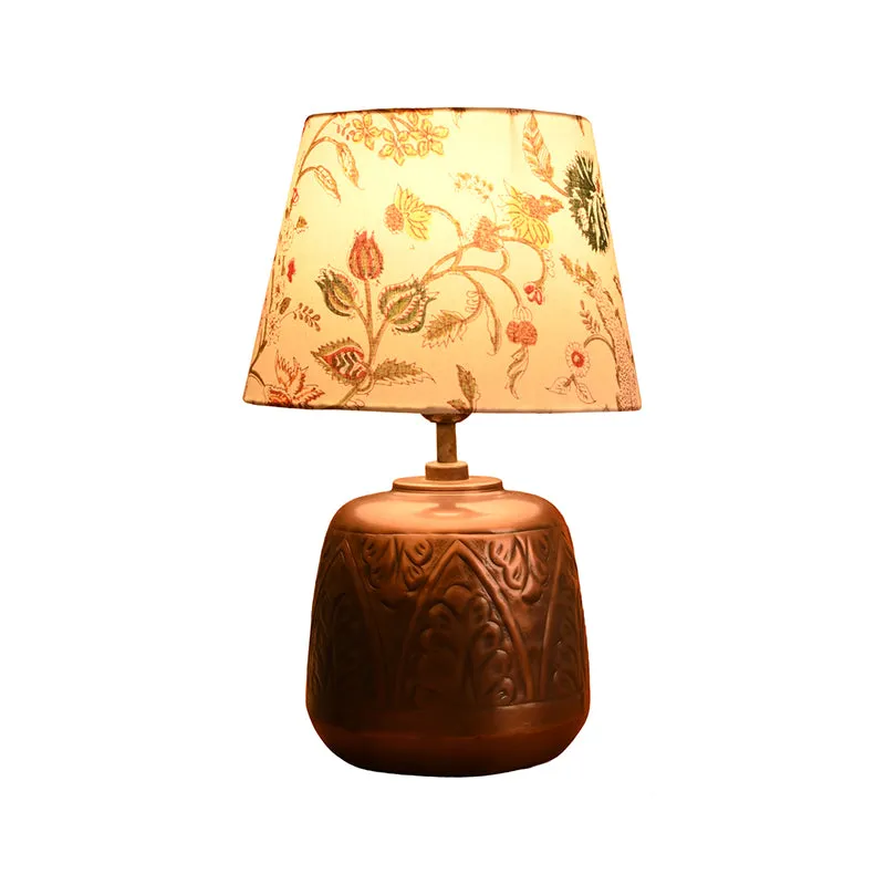 Cuppra Leaf Cotton Table Lamp - Multicolor media 3
