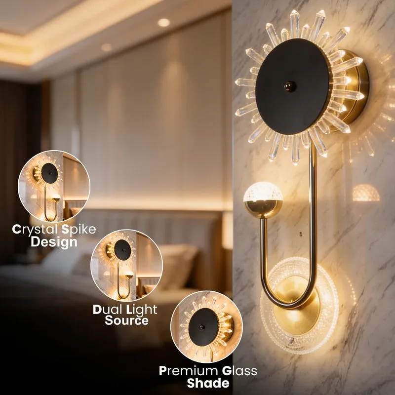 Fleura Iron Wall Lamp media 5