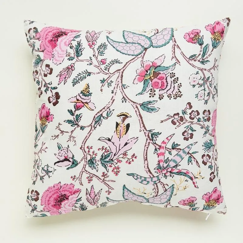 Lushlie Blooms Cushion Cover (Pink) - Set Of Five media 3