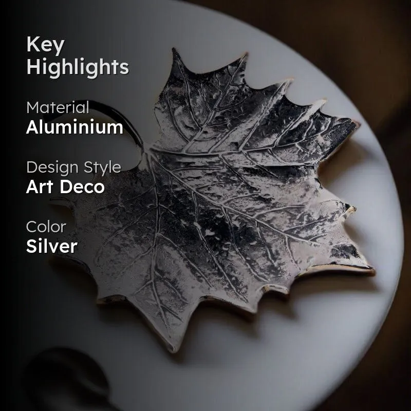 Maple Foliage Aluminum Platter media 2