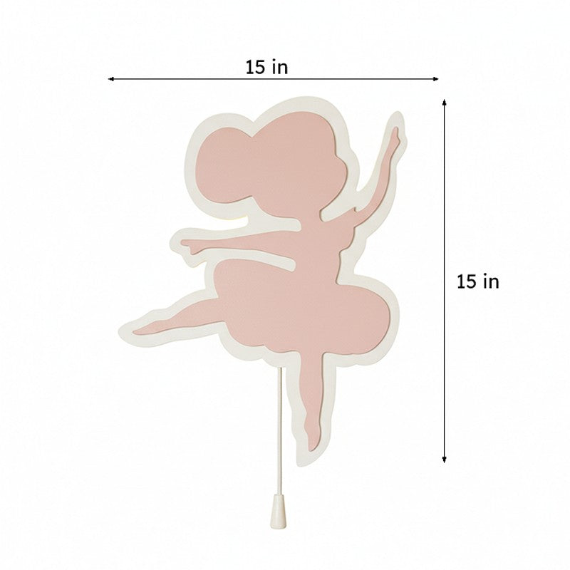 Twinkle Ballerina Battery Operated MDF Wall Lamp media 11