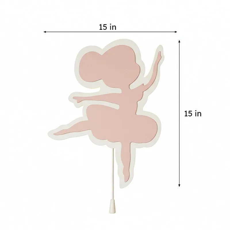 Twinkle Ballerina Battery Operated MDF Wall Lamp media 11
