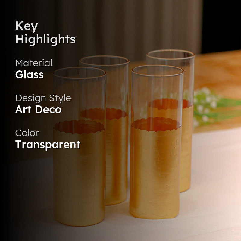 Clarity Sip  Drinking Glasses (350 mL Each) - Set of Four media 2