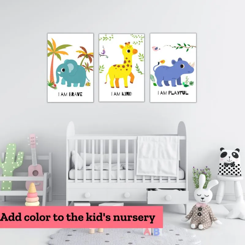 Cute Affirmation Wall Poster - Set of Six media 3