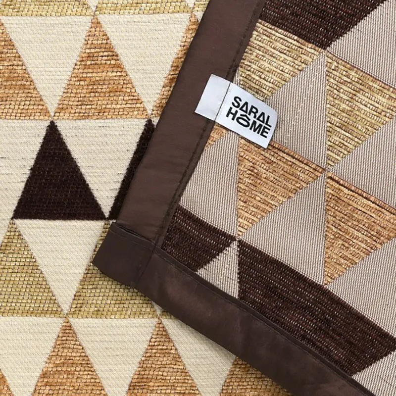Prism Pattern Throw (Beige) - Set Of Two media 5