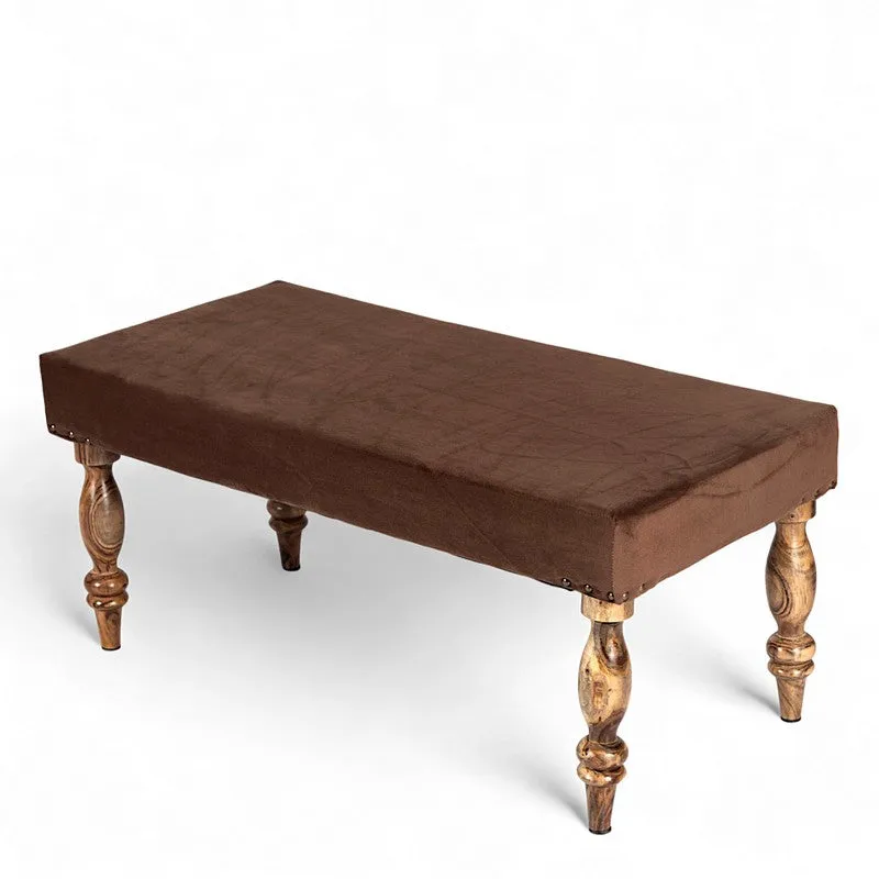 Dovex Sheesham Wooden Bench - Brown media 3