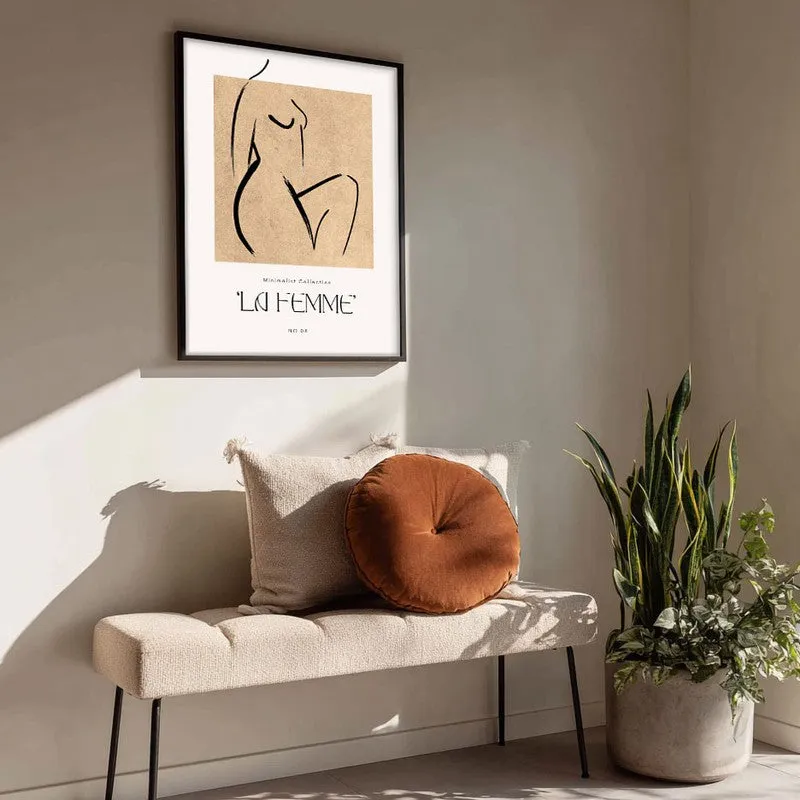 Sovereign Ease Canvas Wall Painting With Black Frame media 4
