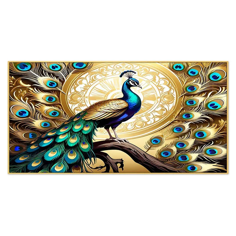 Mayura Profile Canvas Wall Painting media 3