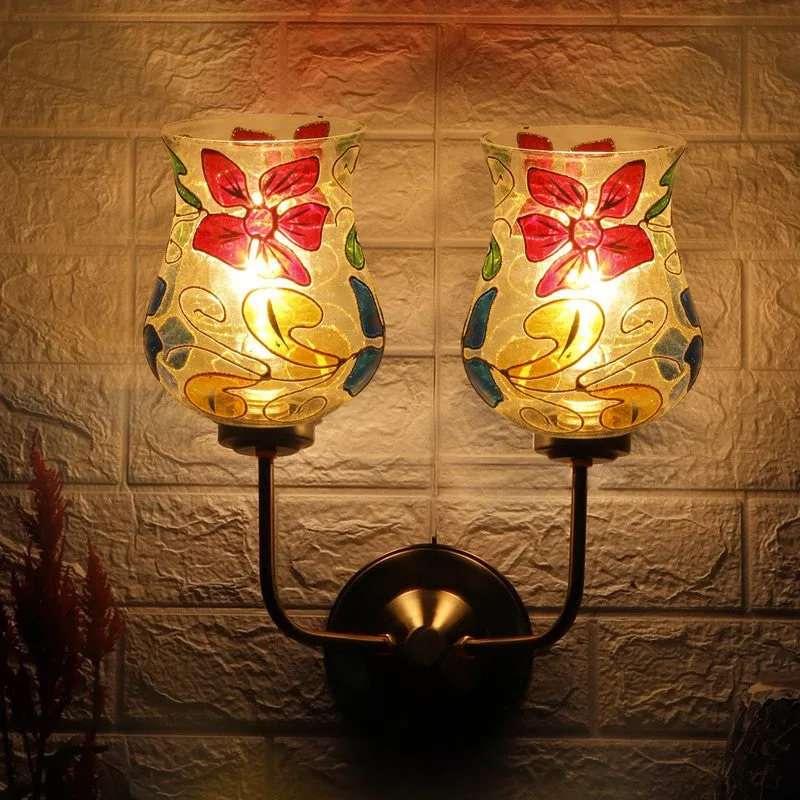 Frosted Duo Wall Lamp media 4