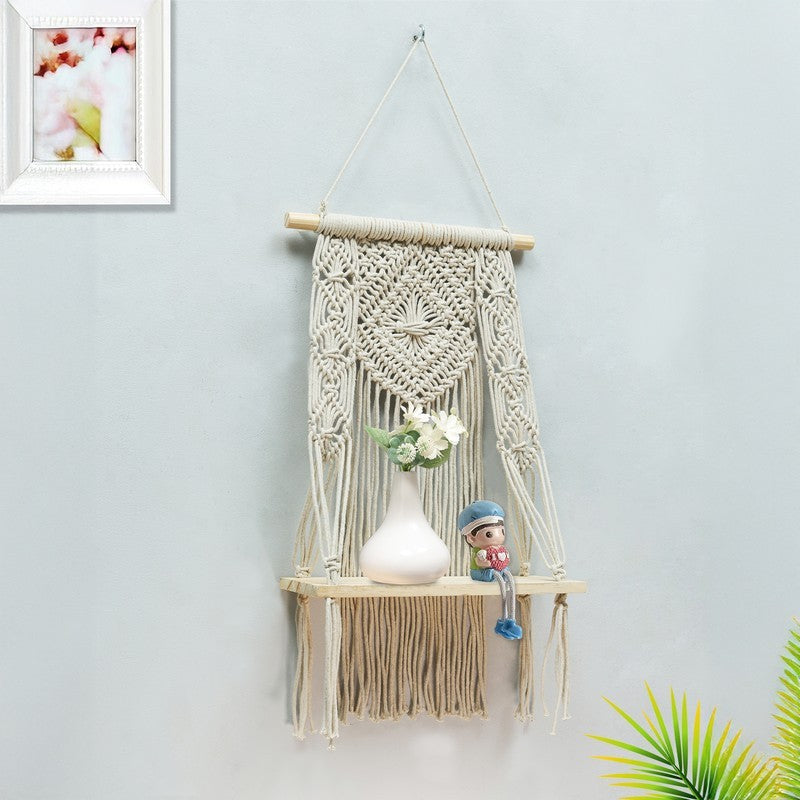 Portable Cotton Hanging Shelves Space Saver