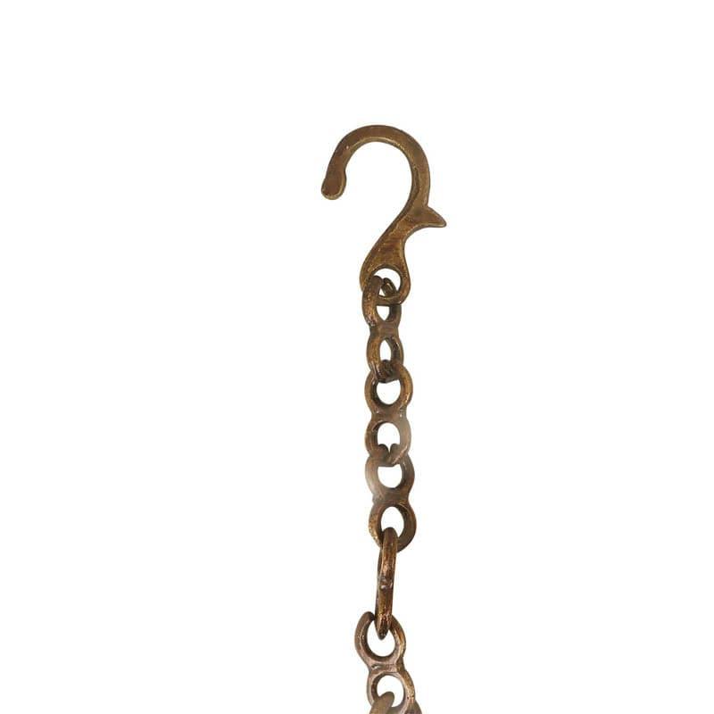 Dancing Ganesh Hanging Brass Diya media 6