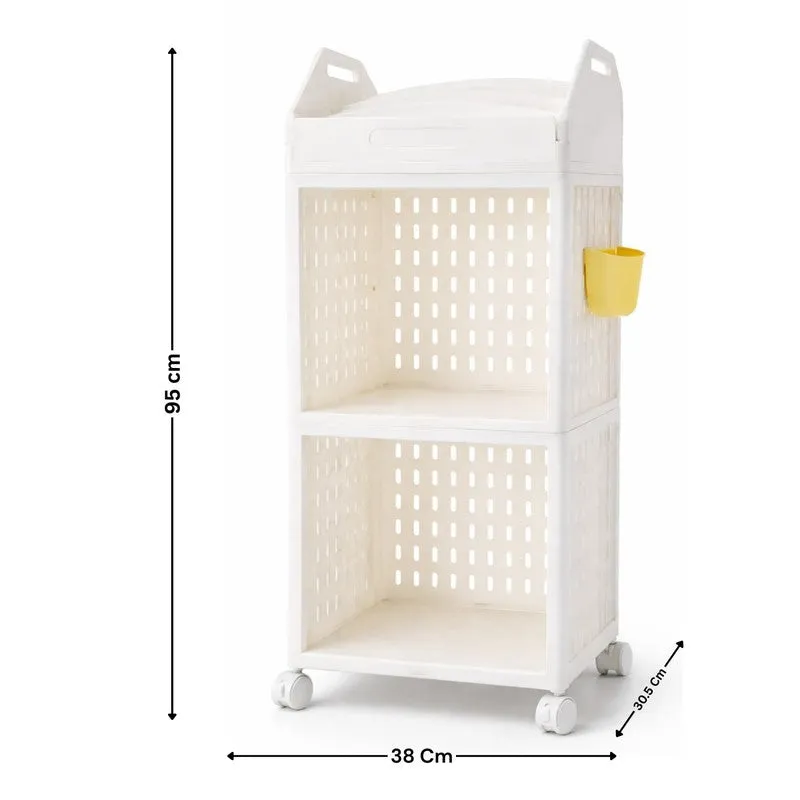 Roll Nest Storage Box - Off White media 11