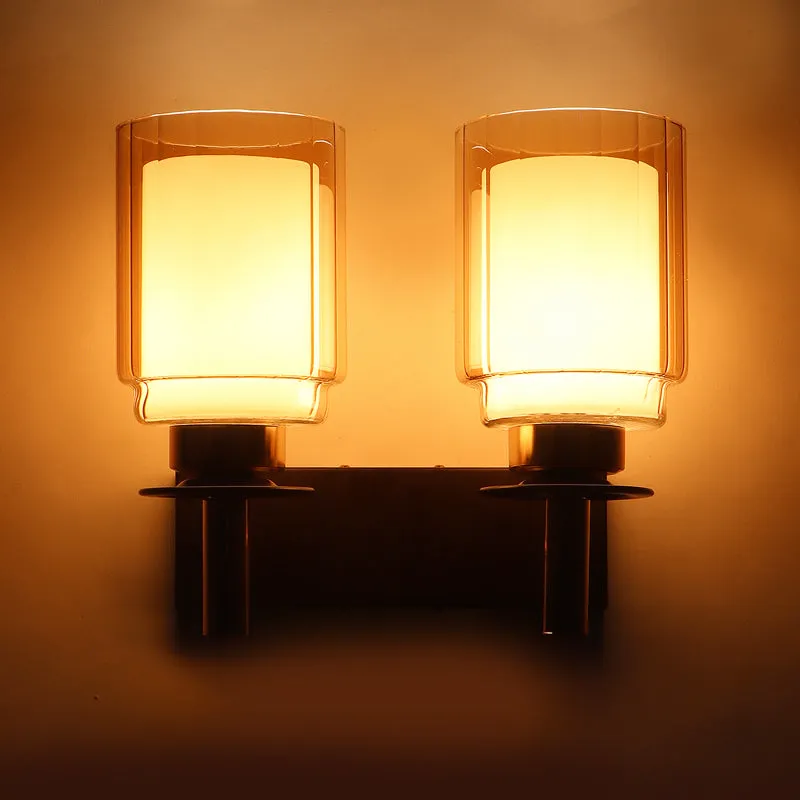 Khrystal Glass & Iron Wall Lamp media 7