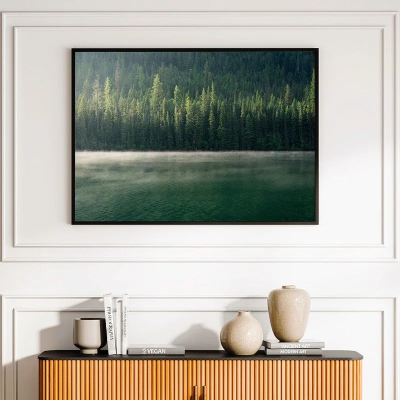 Giving Thanks by Horace Pippin Canvas Wall Painting - Black Frame media 1