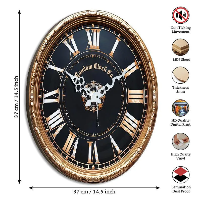 Arletta 3D Printed MDF Wall Clock media 5