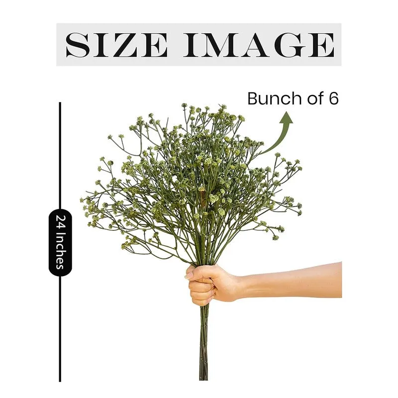 Lirio Gypsophila Artificial Flowers - Set Of Six media 9